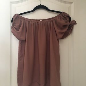 Women’s off the shoulder blouse